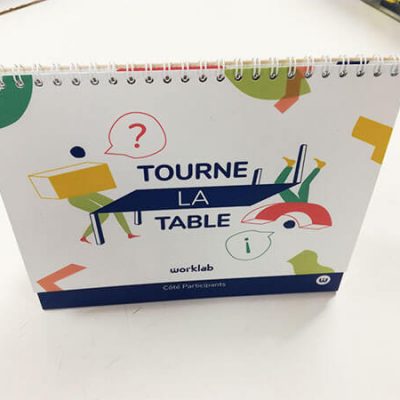 Support de formation à spirales